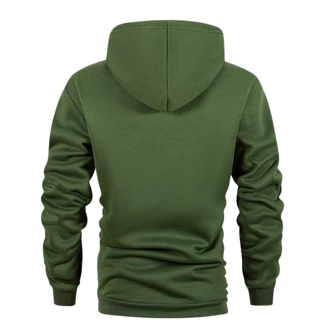 Trainingsanzug für Herren mit Kapuzenpullover und Jogginghose mit Paris-Print