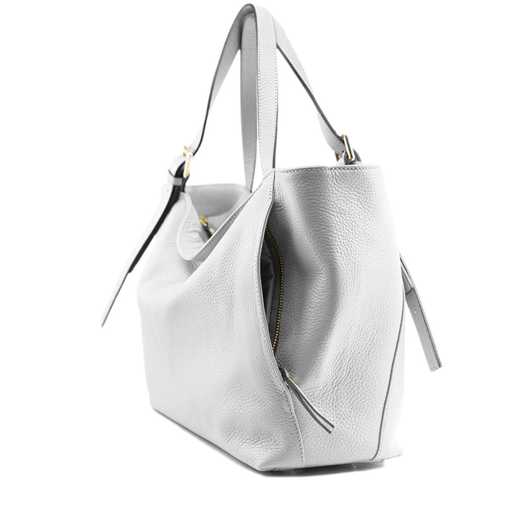 Ludmilla Large Leather Shoulder Bag – Adjustable Straps