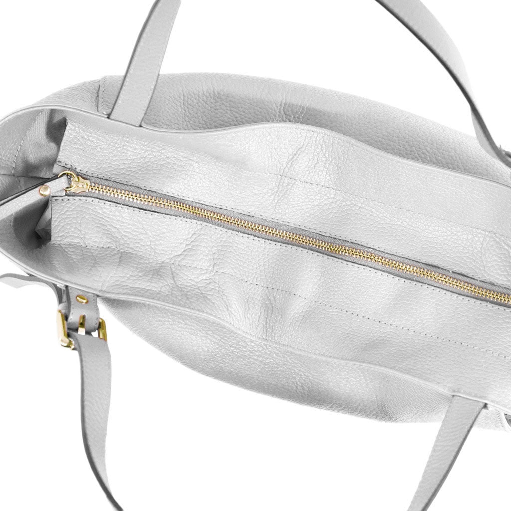 Ludmilla Large Leather Shoulder Bag – Adjustable Straps