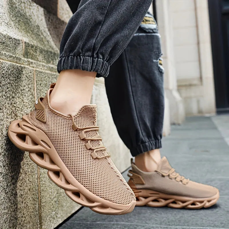 Heren Lichtgewicht Hardloopschoenen – Ademend Mesh Design