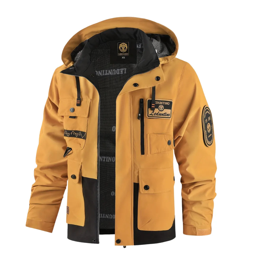 Men’s Hooded Casual Jacket for Spring and Autumn
