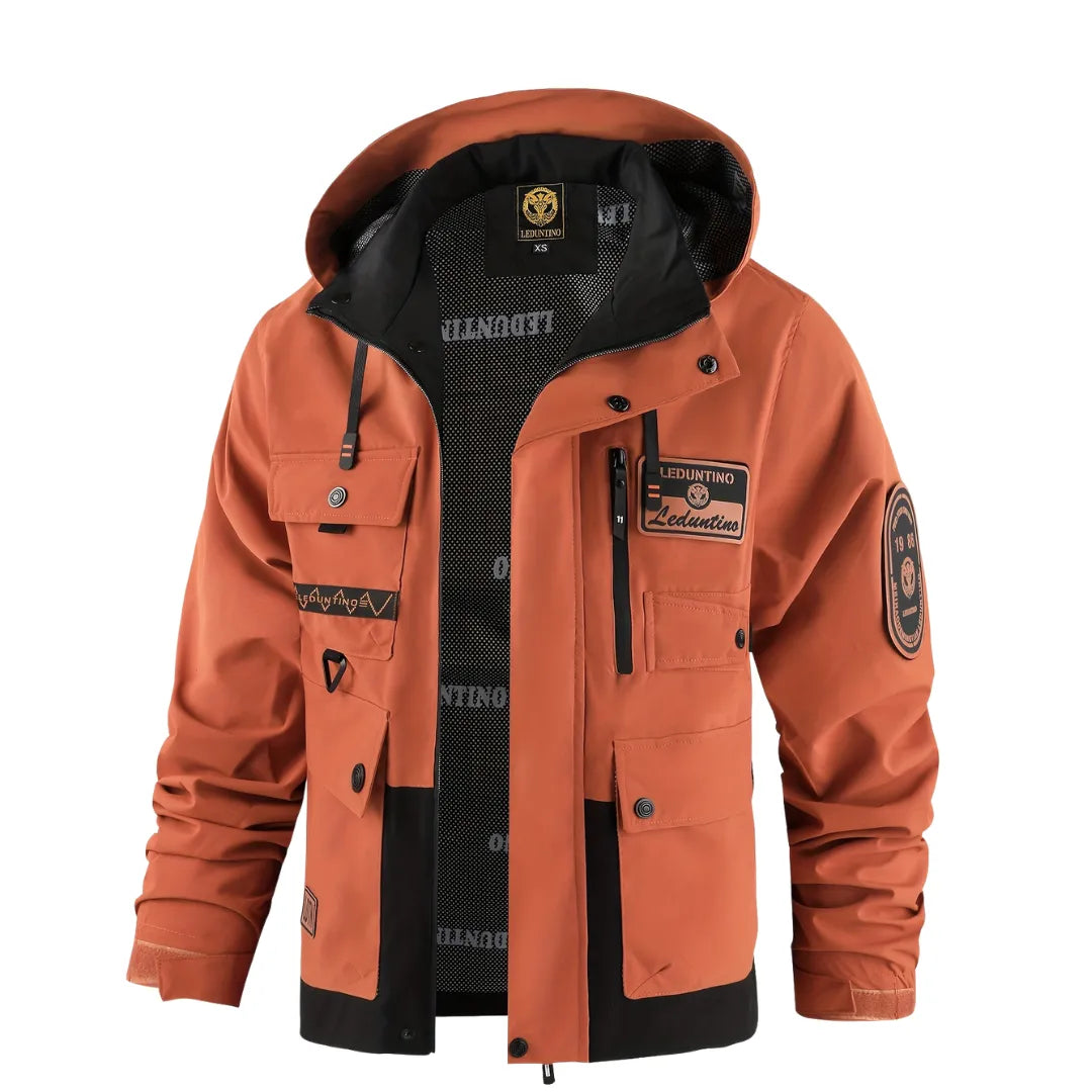 Men’s Hooded Casual Jacket for Spring and Autumn