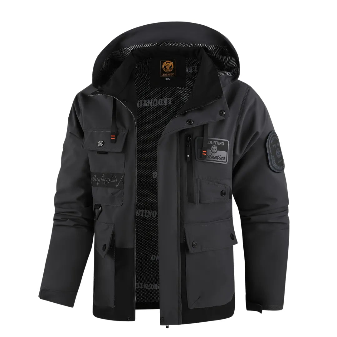 Men’s Hooded Casual Jacket for Spring and Autumn