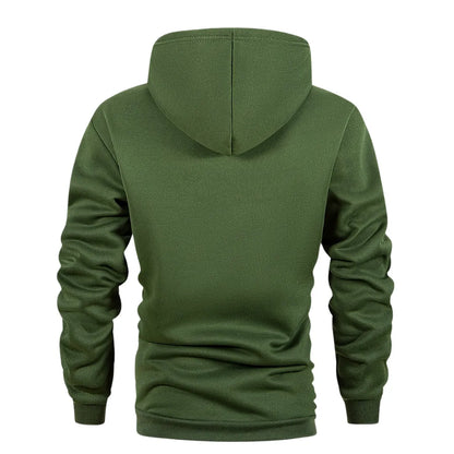 Trainingsanzug für Herren mit Kapuzenpullover und Jogginghose mit Paris-Print