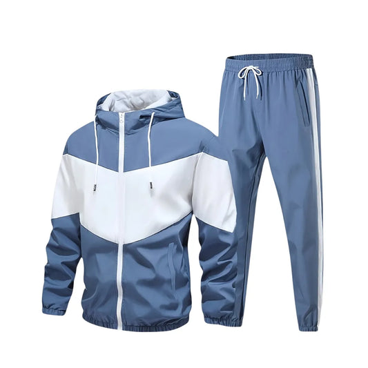 Trainingsanzug für Herren mit Kapuzenjacke und Jogginghose