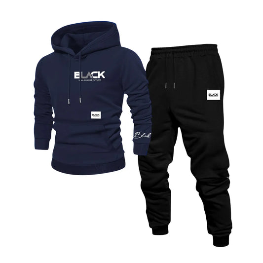 Trainingsanzug für Herren im Streetwear-Stil mit Sweatshirt und Hose