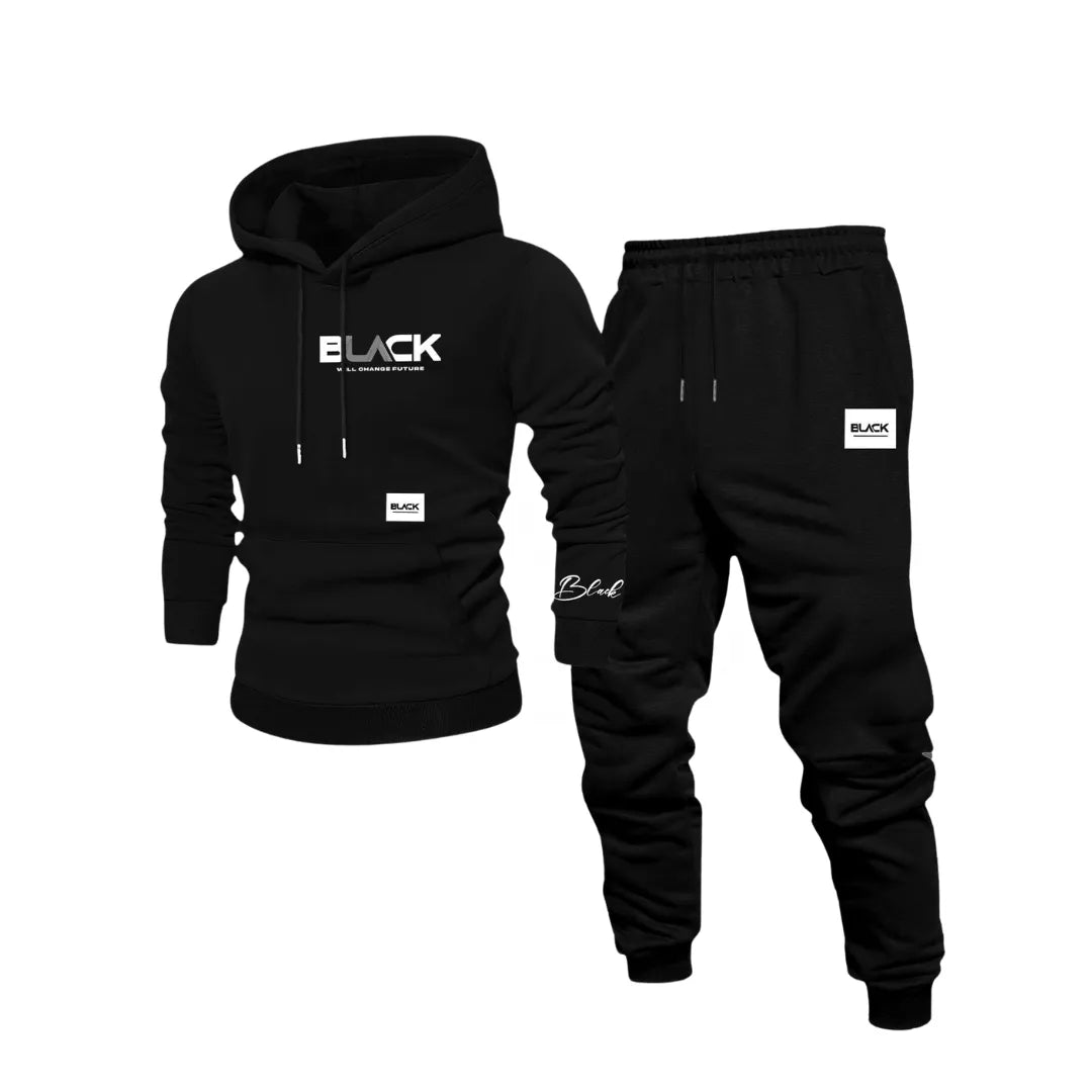 Trainingsanzug für Herren im Streetwear-Stil mit Sweatshirt und Hose
