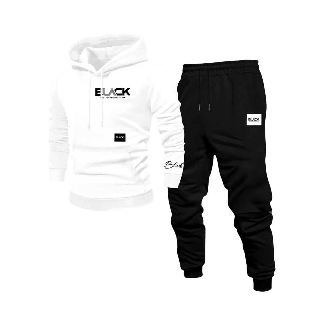 Trainingsanzug für Herren im Streetwear-Stil mit Sweatshirt und Hose