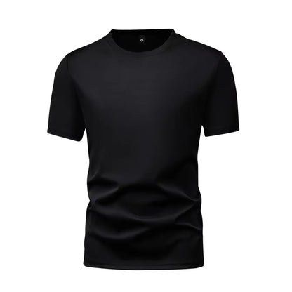 Heren Basic T-Shirt met Korte Mouw
