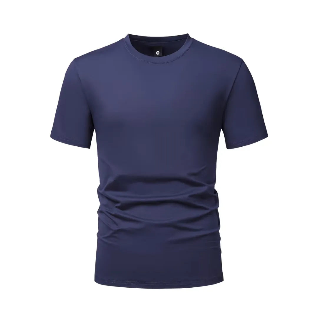 Heren Basic T-Shirt met Korte Mouw