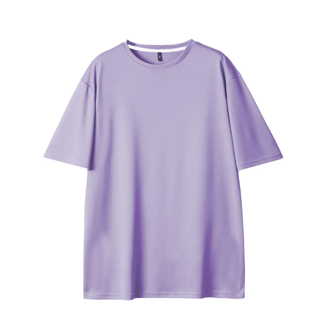Heren Basic Zomer T-Shirt met Korte Mouw
