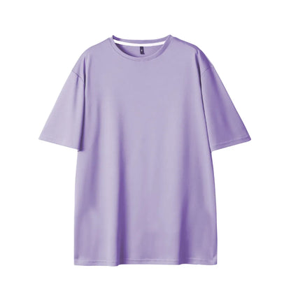Heren Basic Zomer T-Shirt met Korte Mouw