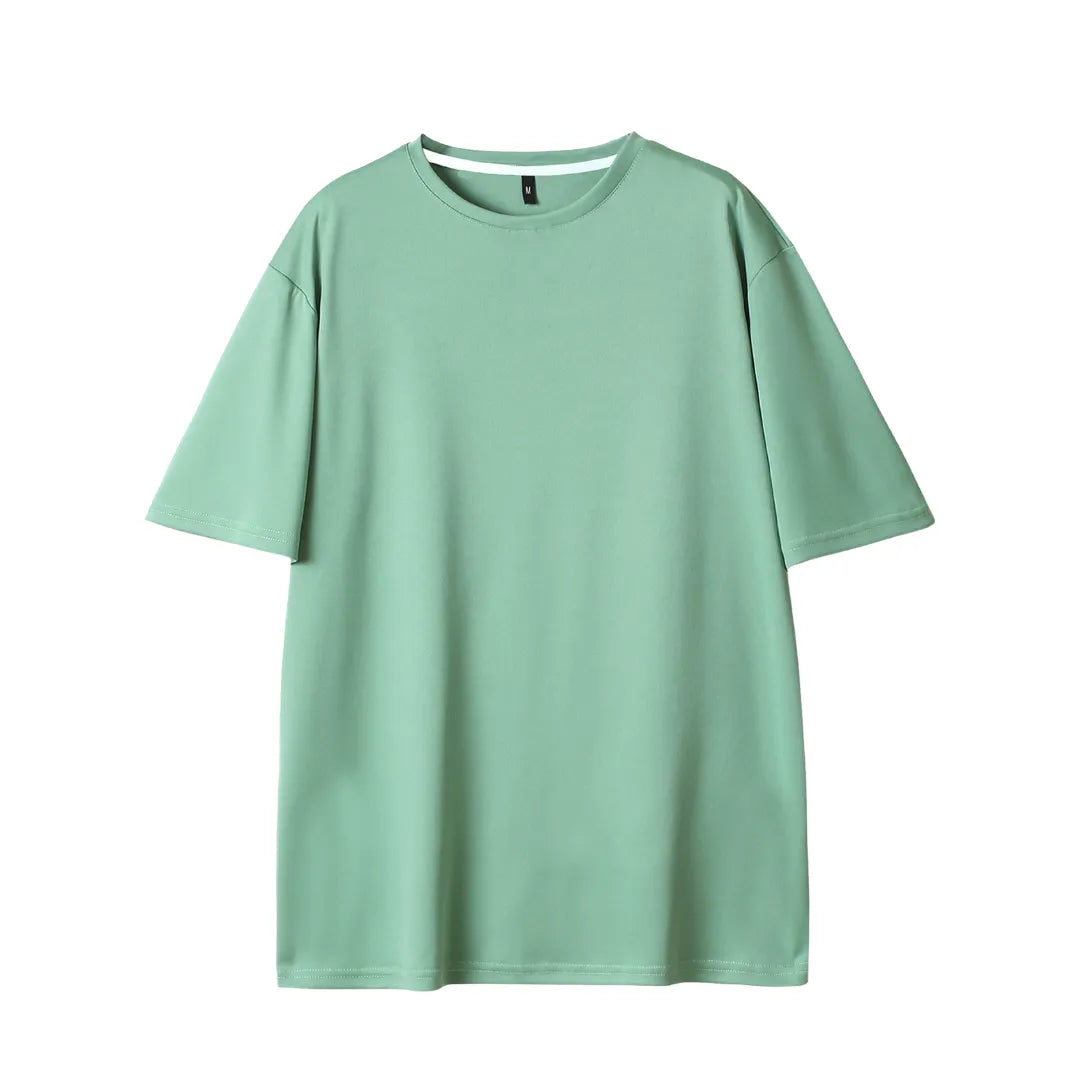 Heren Basic Zomer T-Shirt met Korte Mouw