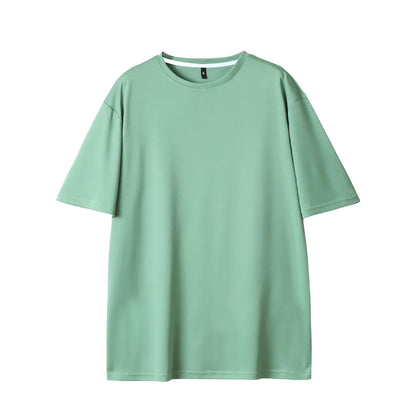 Heren Basic Zomer T-Shirt met Korte Mouw
