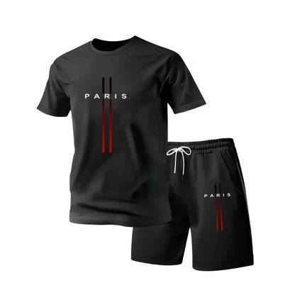 Heren Paris Zomerset met T-Shirt en Shorts