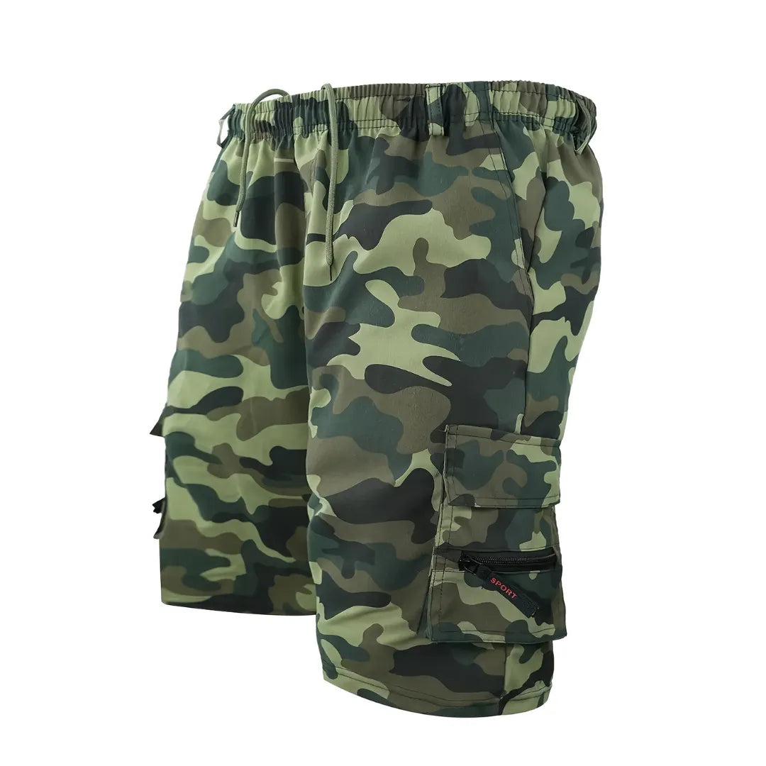Heren Tactical Cargo Shorts met Meerdere Zakken