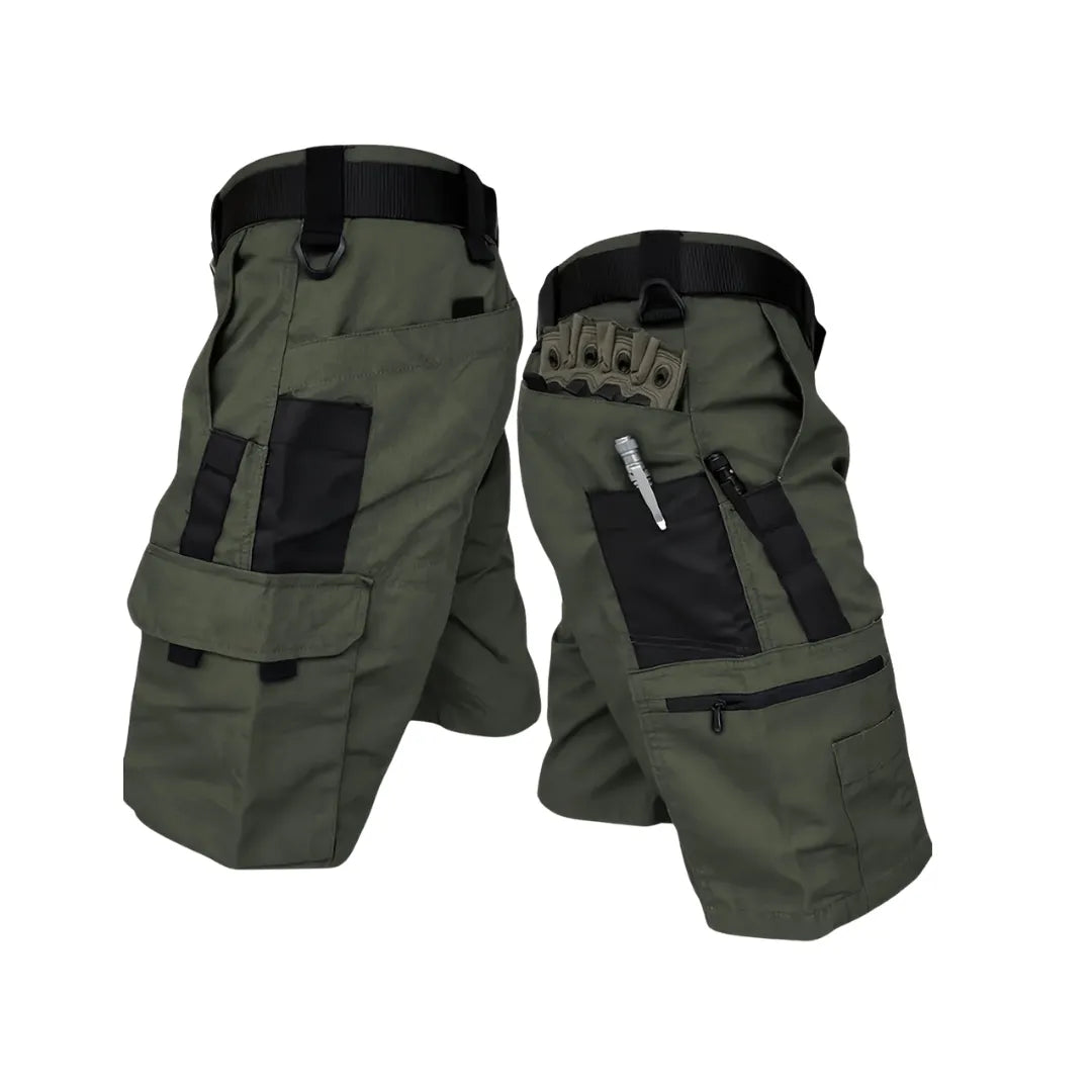 Heren Cargo Shorts met Meerdere Zakken in Outdoor Stijl