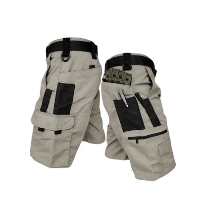 Heren Cargo Shorts met Meerdere Zakken in Outdoor Stijl