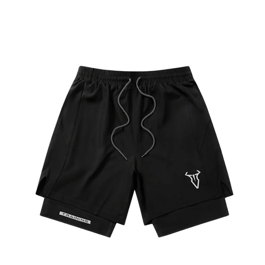 Heren Sport Shorts met Geometrisch Design