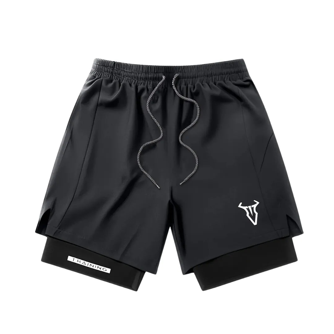 Heren Sport Shorts met Geometrisch Design