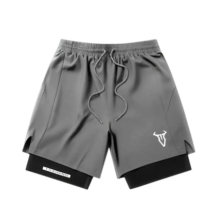 Heren Sport Shorts met Geometrisch Design