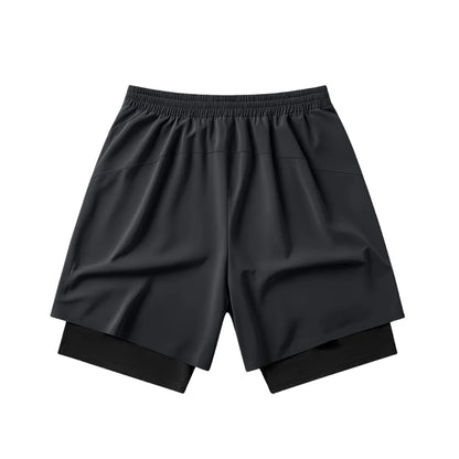 Heren Sport Shorts met Geometrisch Design