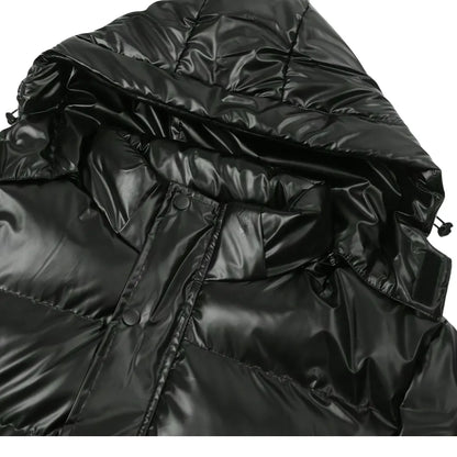 Gefütterte Pufferjacke für Herren für den Winter