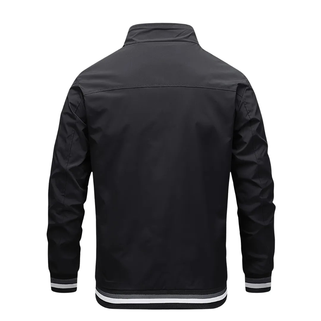 Klassische Bomberjacke für Herren mit Reißverschluss
