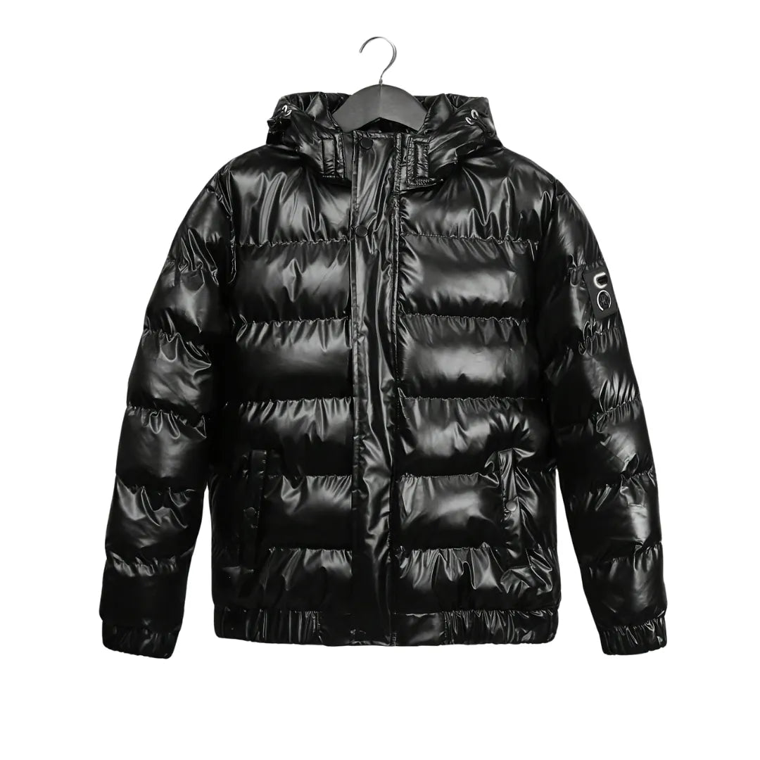Gefütterte Pufferjacke für Herren für den Winter