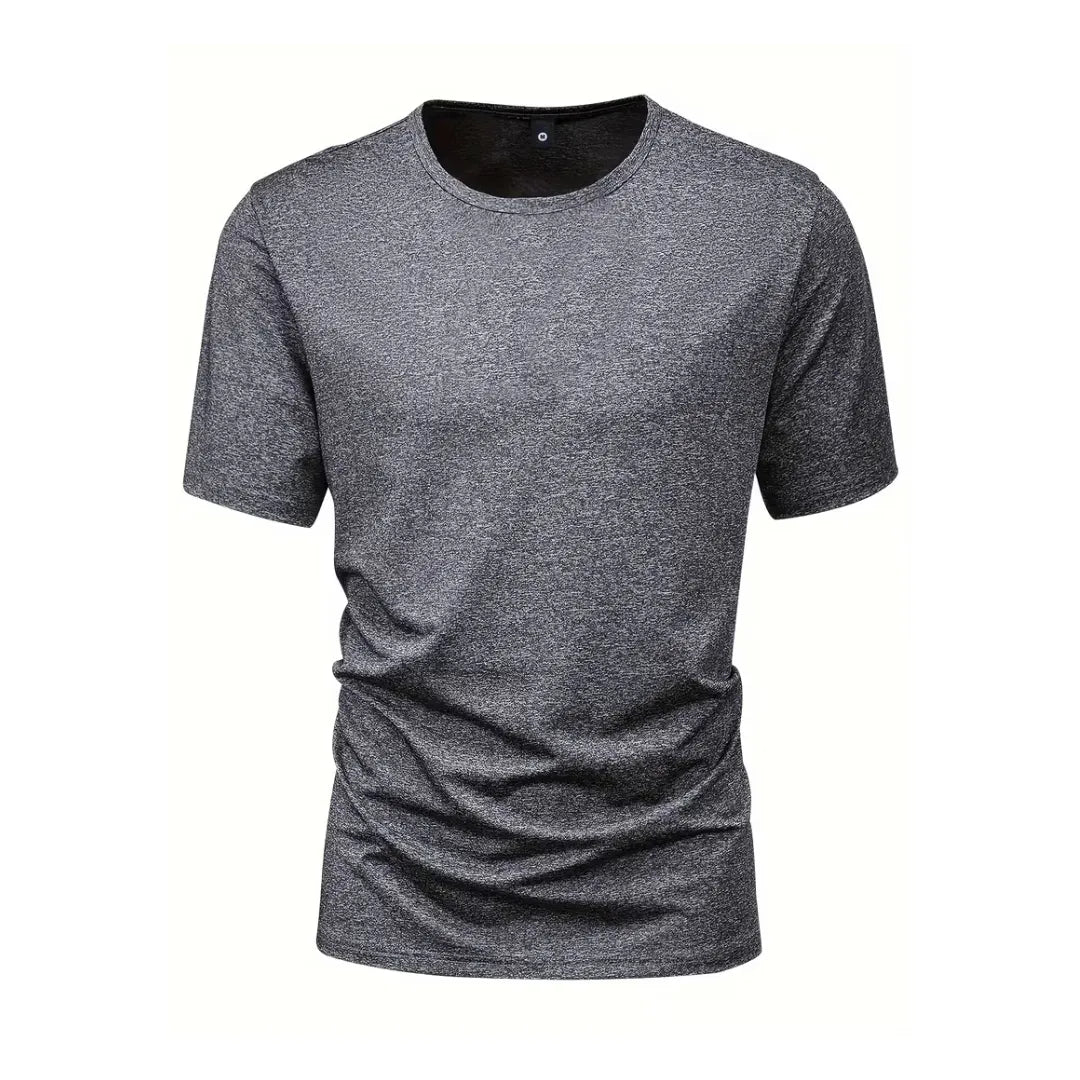 Heren Basic T-Shirt met Korte Mouw