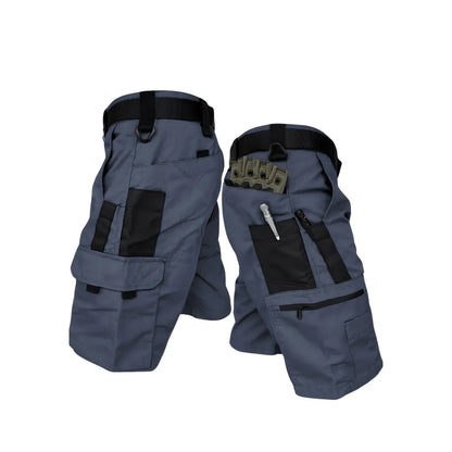Heren Cargo Shorts met Meerdere Zakken in Outdoor Stijl