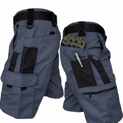 Heren Cargo Shorts met Meerdere Zakken in Outdoor Stijl
