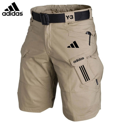 Premium cargo shorts met meerdere zakken