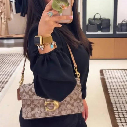 Tabby Shoulder Bag 26 Crystal - Rovenze