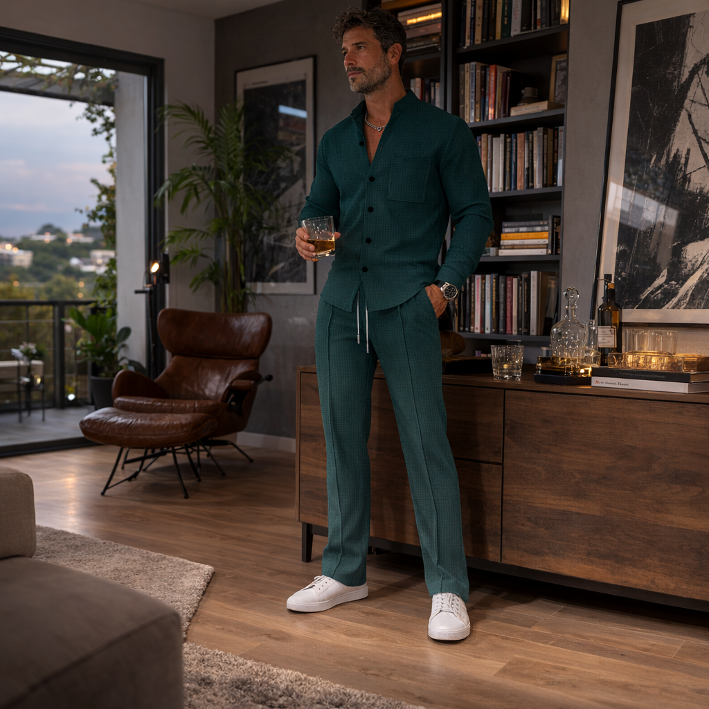 Stijlvolle Tweedelige Set met Hoog Draagcomfort