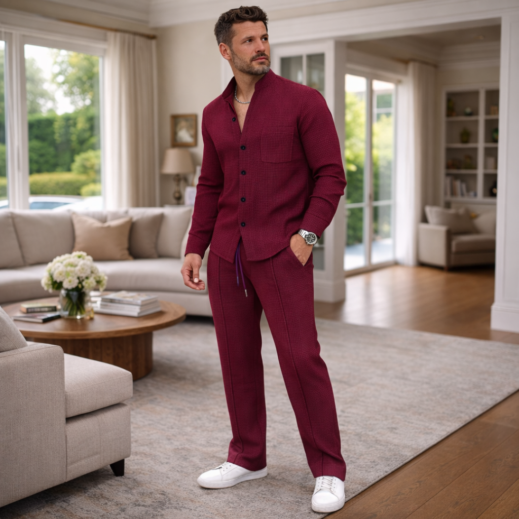 Stijlvolle Tweedelige Set met Hoog Draagcomfort