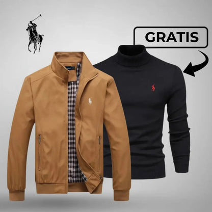 Premium Bomberjacke + GRATIS Pullover