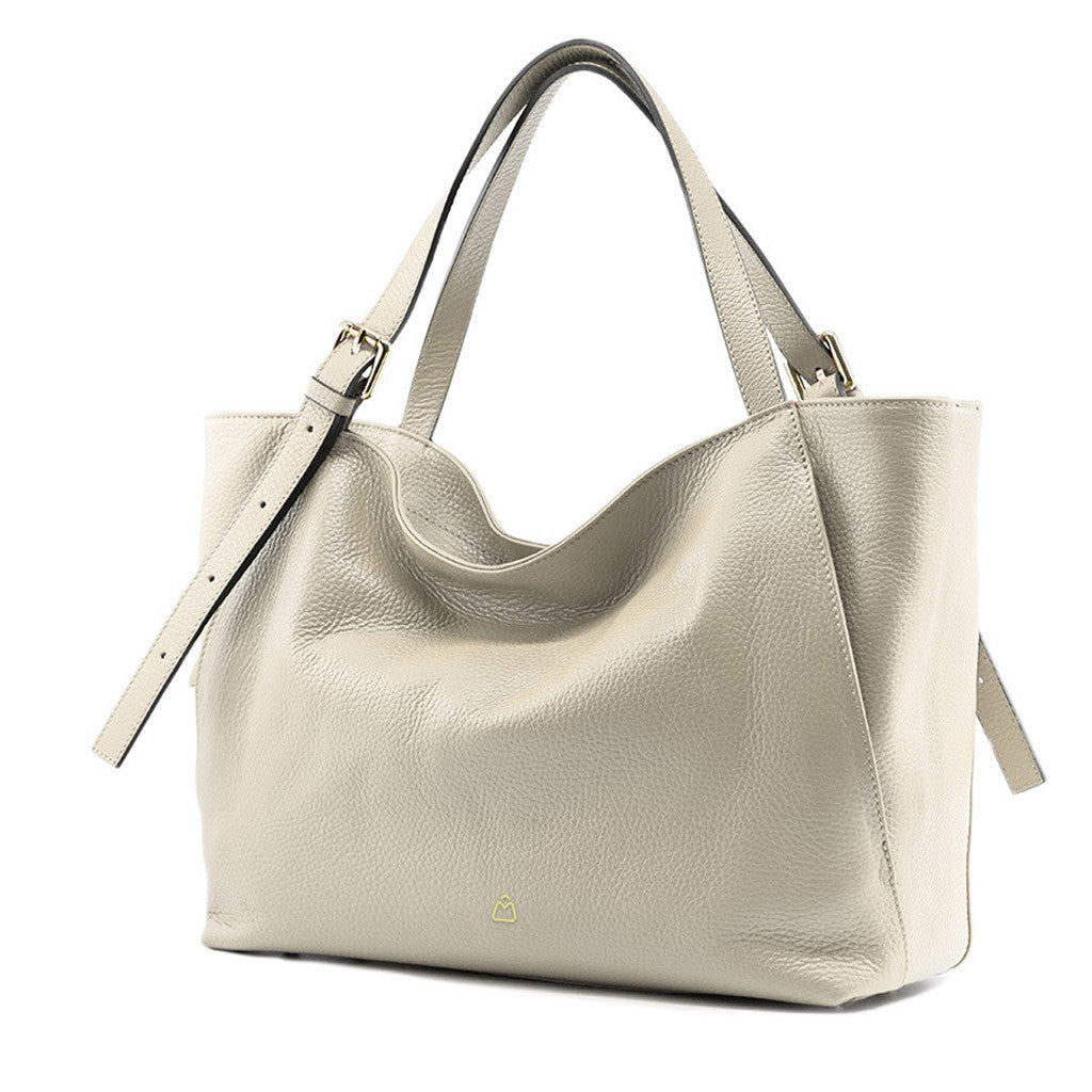 Ludmilla Large Leather Shoulder Bag – Adjustable Straps