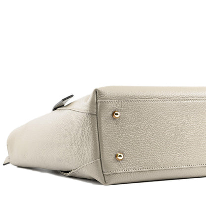 Ludmilla Large Leather Shoulder Bag – Adjustable Straps