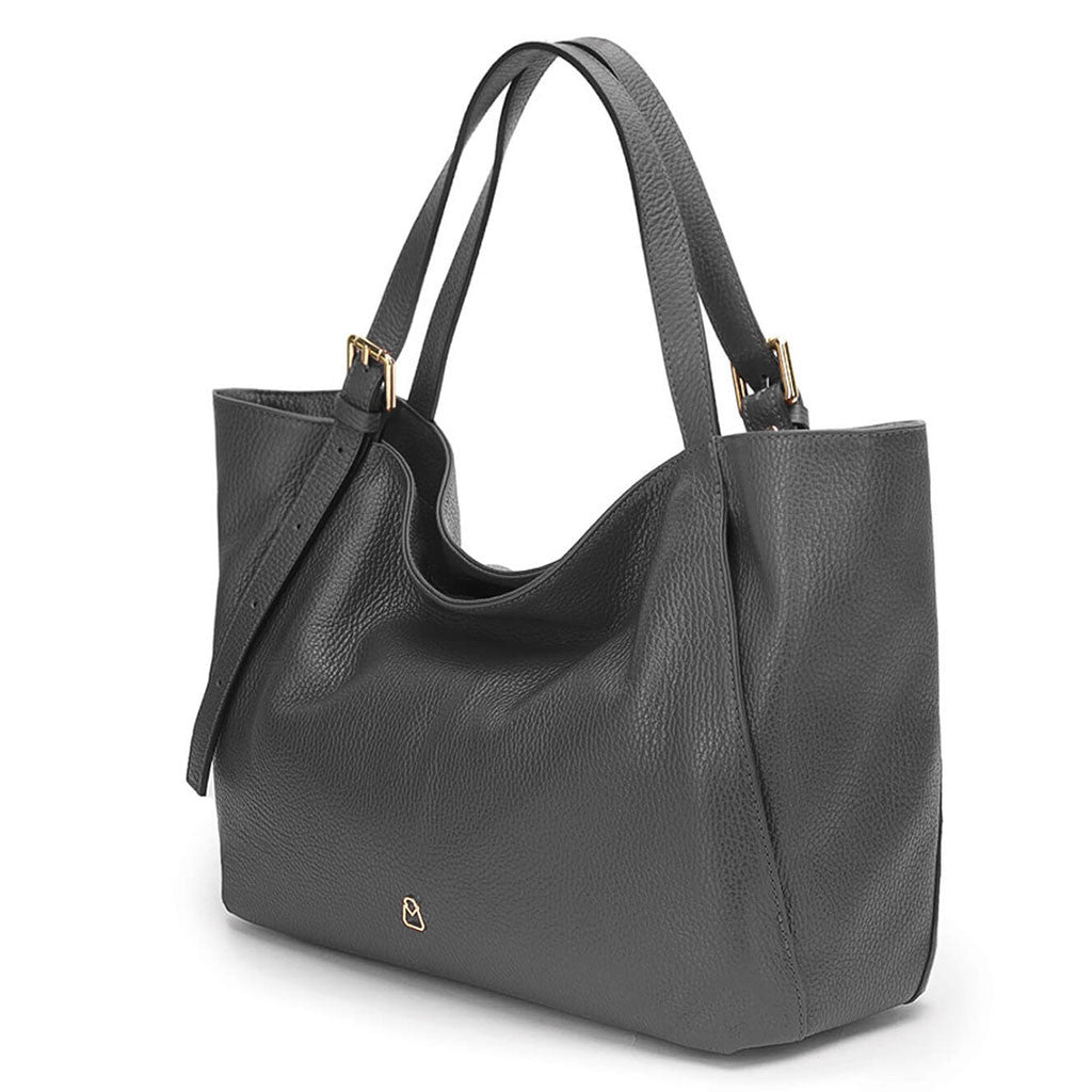 Ludmilla Large Leather Shoulder Bag – Adjustable Straps