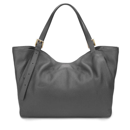 Ludmilla Large Leather Shoulder Bag – Adjustable Straps