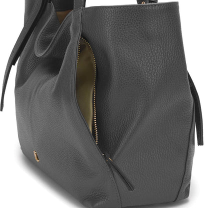 Ludmilla Large Leather Shoulder Bag – Adjustable Straps