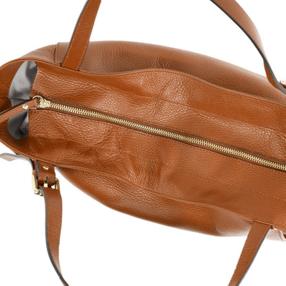 Ludmilla Large Leather Shoulder Bag – Adjustable Straps