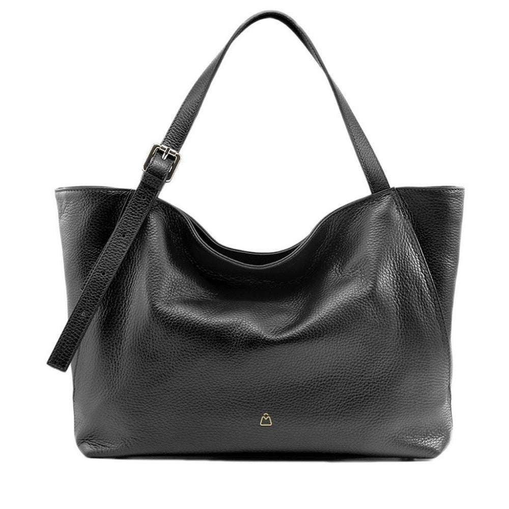 Ludmilla Large Leather Shoulder Bag – Adjustable Straps