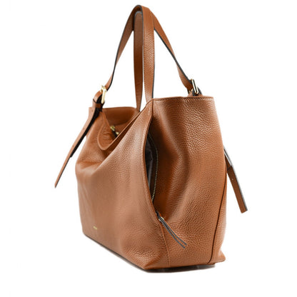 Ludmilla Large Leather Shoulder Bag – Adjustable Straps