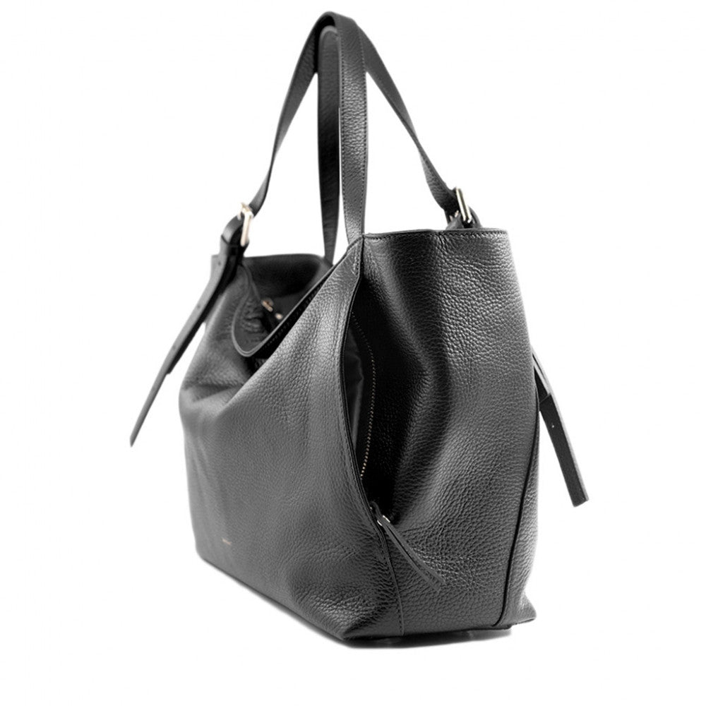 Ludmilla Large Leather Shoulder Bag – Adjustable Straps