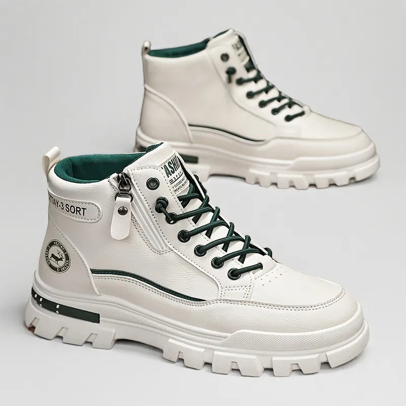 Heren Mid-Top Casual Boots voor Elke Dag