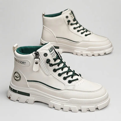 Heren Mid-Top Casual Boots voor Elke Dag