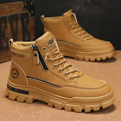 Heren Mid-Top Casual Boots voor Elke Dag