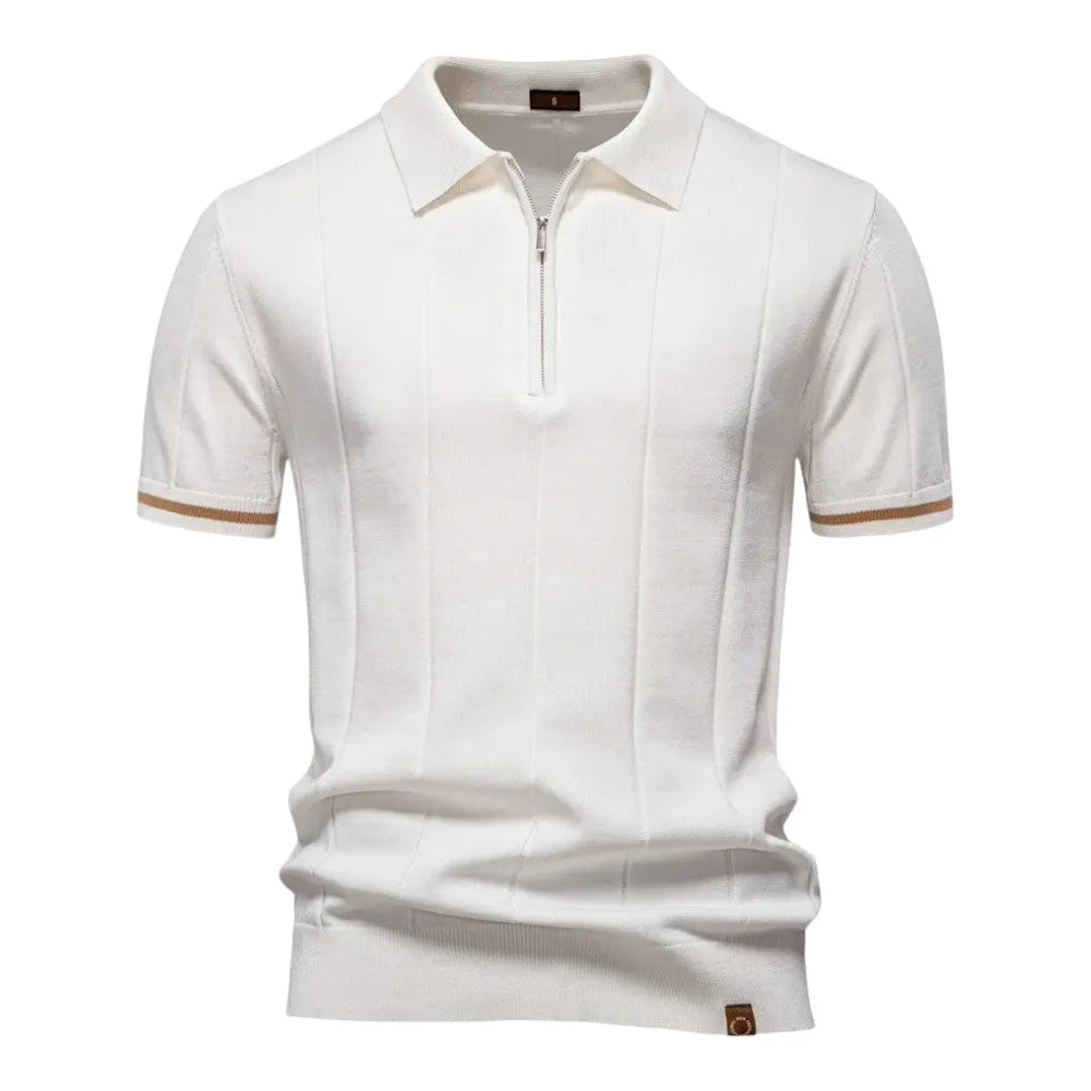 Elba Strick-Poloshirt für Herren